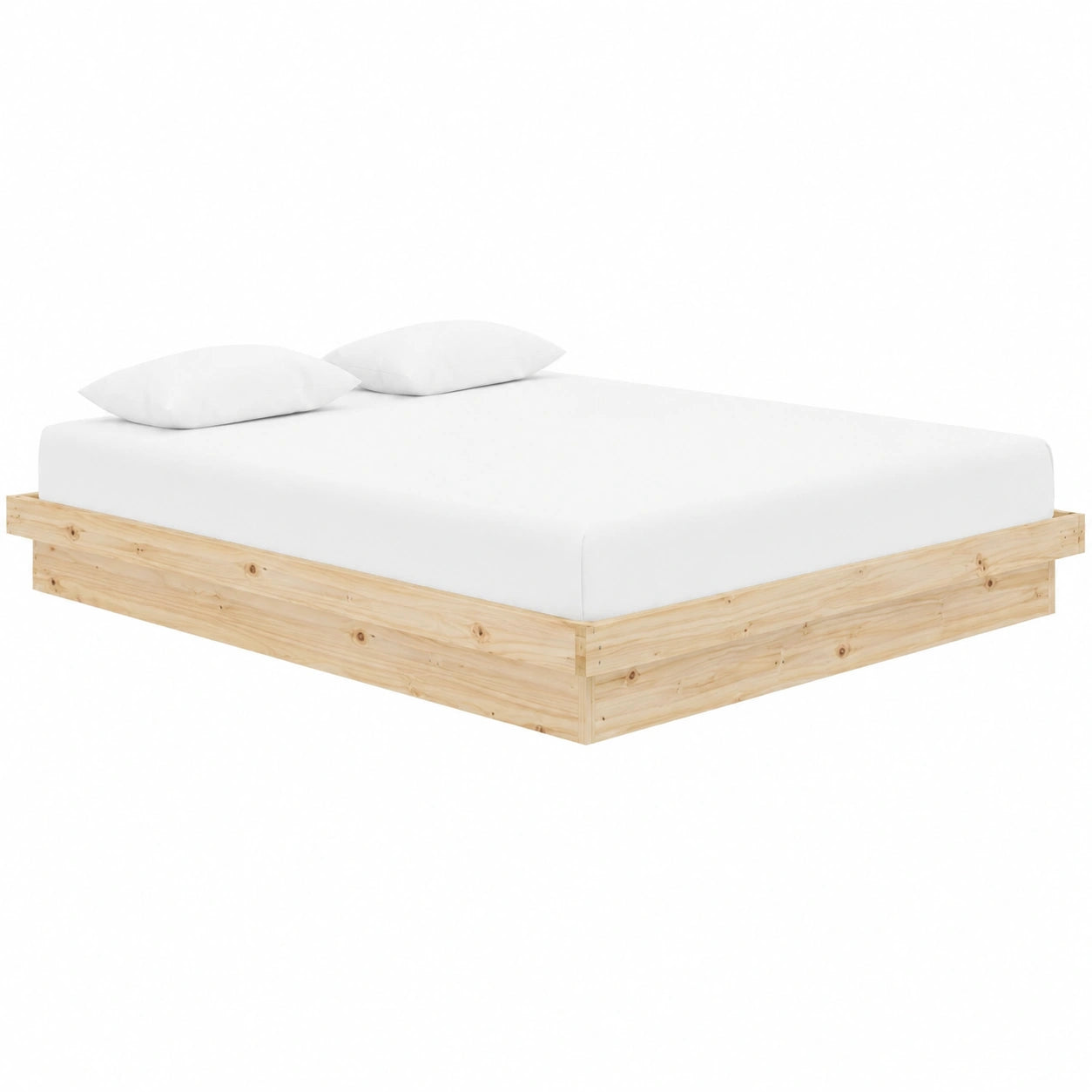 Marco de Cama King Size de Madera 150x200 cm para Dormitorio