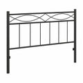 Cabecero de Forja Negro para Cama de 135 cm - Diseño Juvenil y Matrimonial - Hecho en España