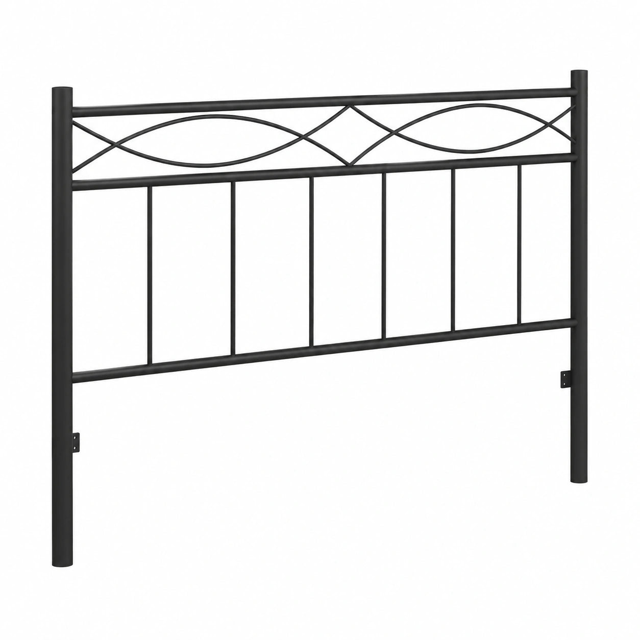 Cabecero de Forja Negro para Cama de 135 cm - Diseño Juvenil y Matrimonial - Hecho en España