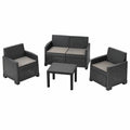 Conjunto de Muebles de Jardín Iseo de 4 Piezas por IPAE Progarden