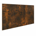 Cabecero de Madera Contrachapada de Roble Ahumado para Cama 160x1,5x80 cm
