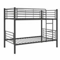 Litera Juvenil de Metal 90x190 con Escalera - Modelo Alberto