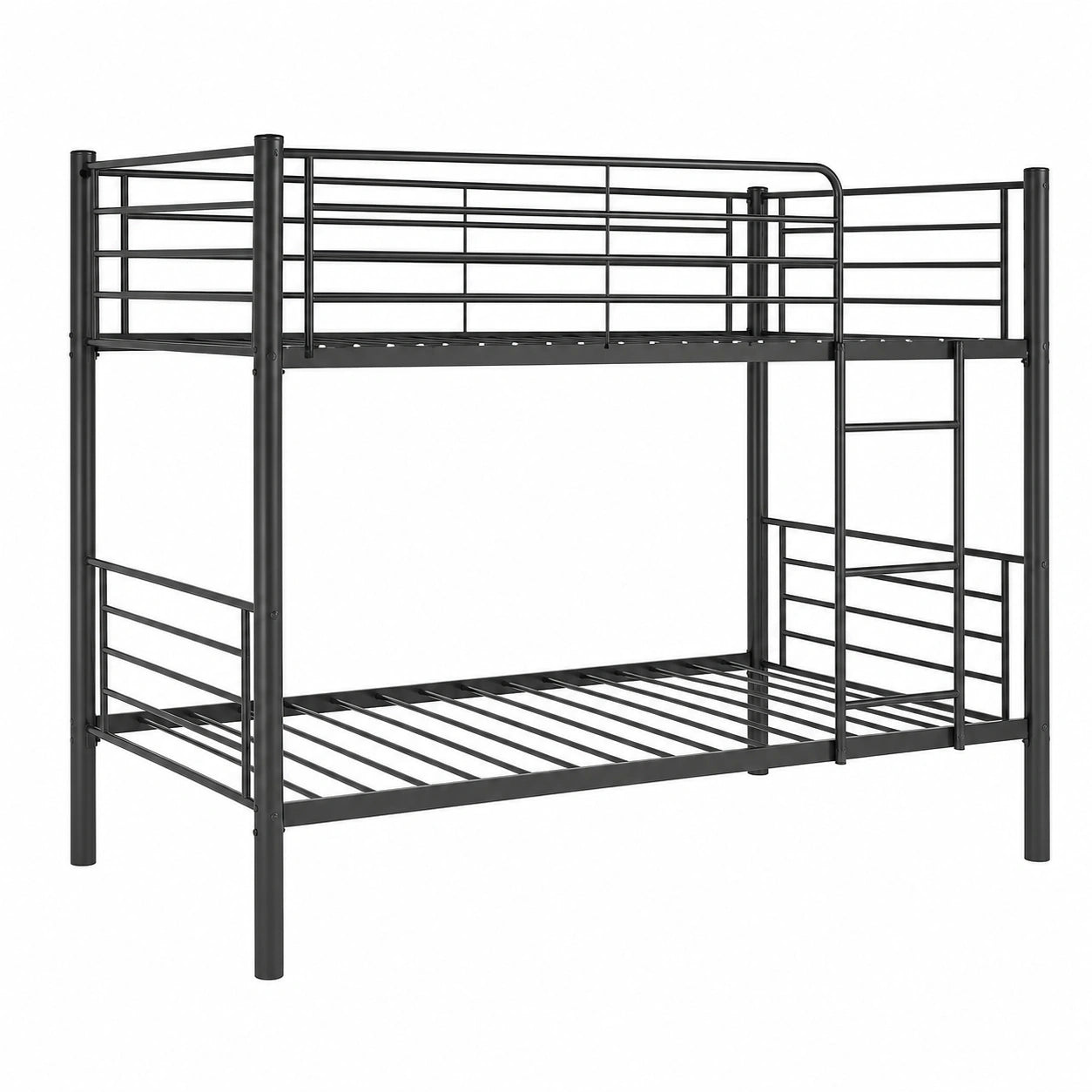 Litera Juvenil de Metal 90x190 con Escalera - Modelo Alberto